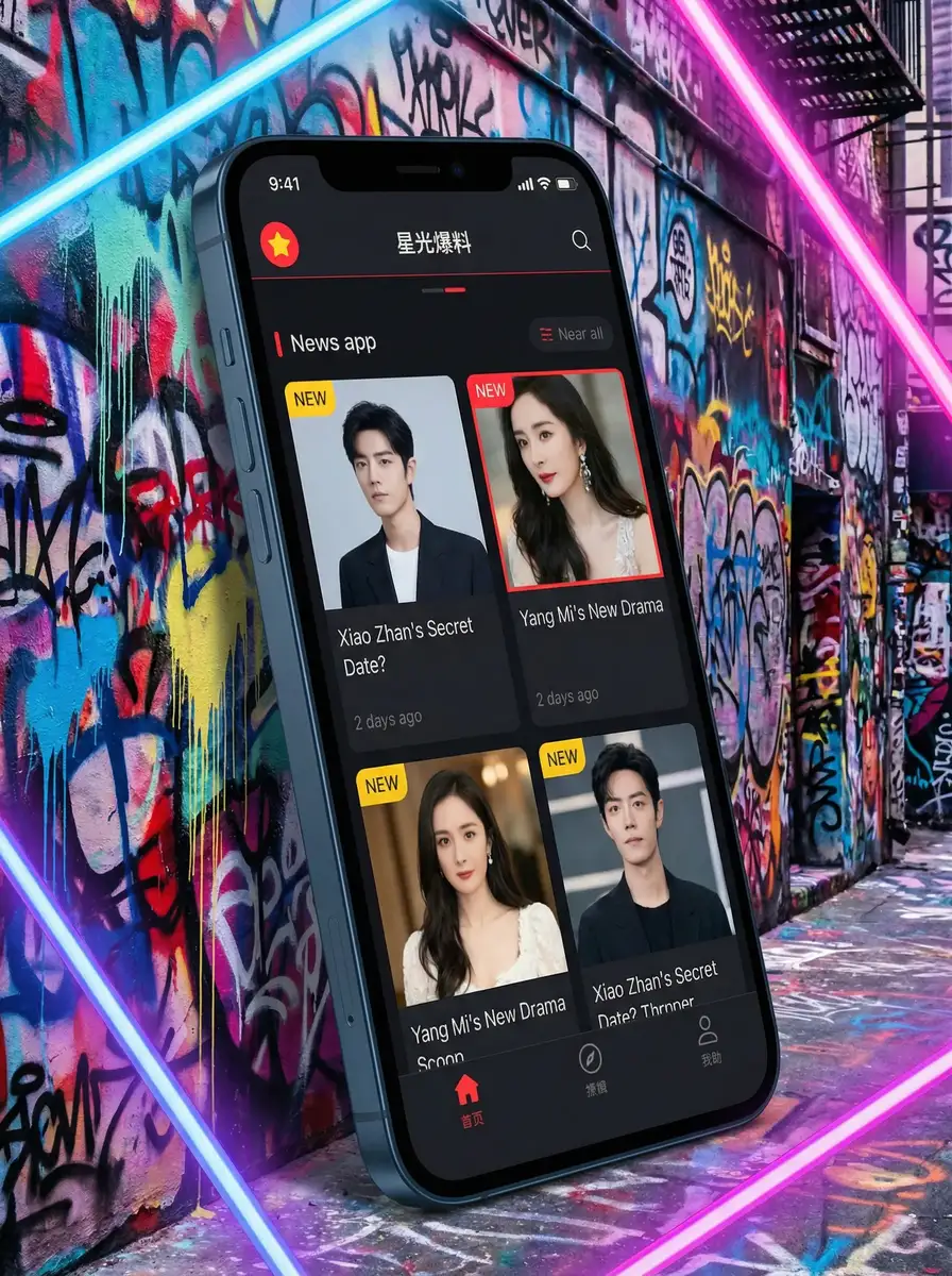 tyloo战队 APP界面展示 - 掌上吃瓜神器